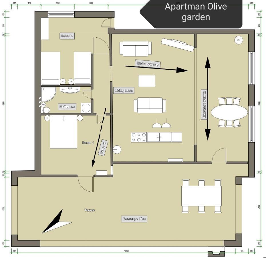 Apartment Olive Garden Vodnjan Exterior photo